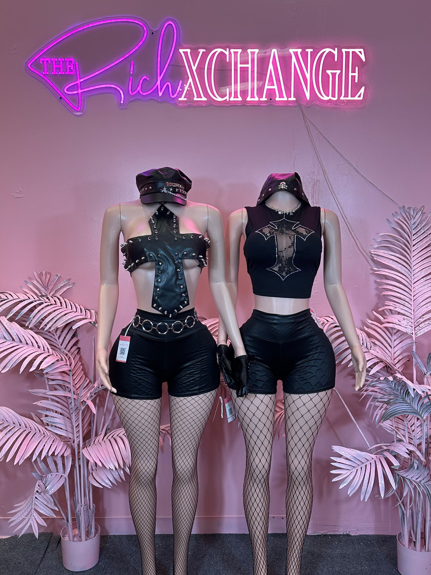 Tite - Leather Shorts