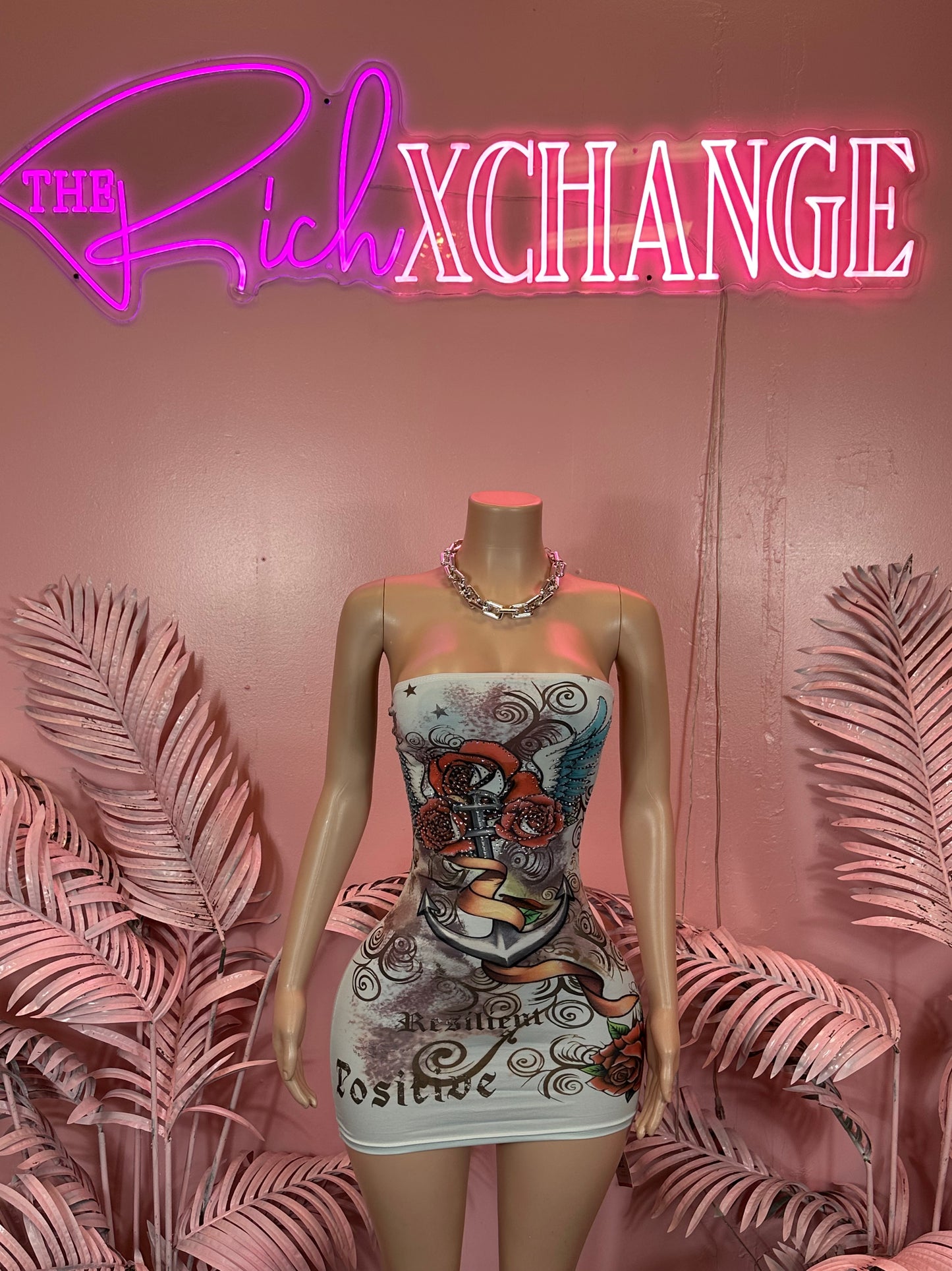 Wild Rose - Mini Dress