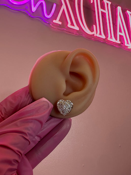 Luxe Heart - Earrings