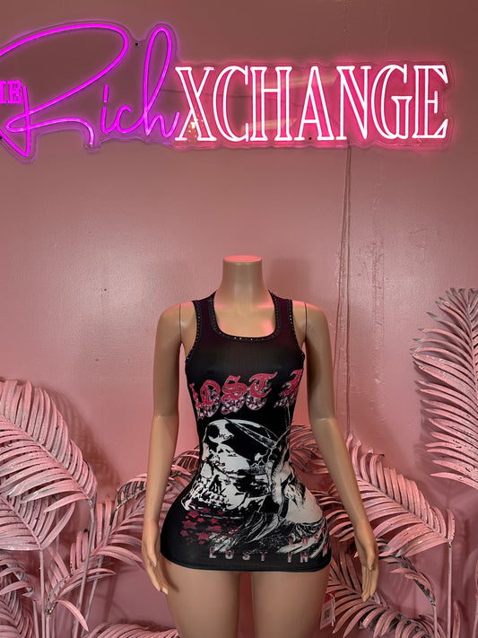 Graffiti Print - Dress