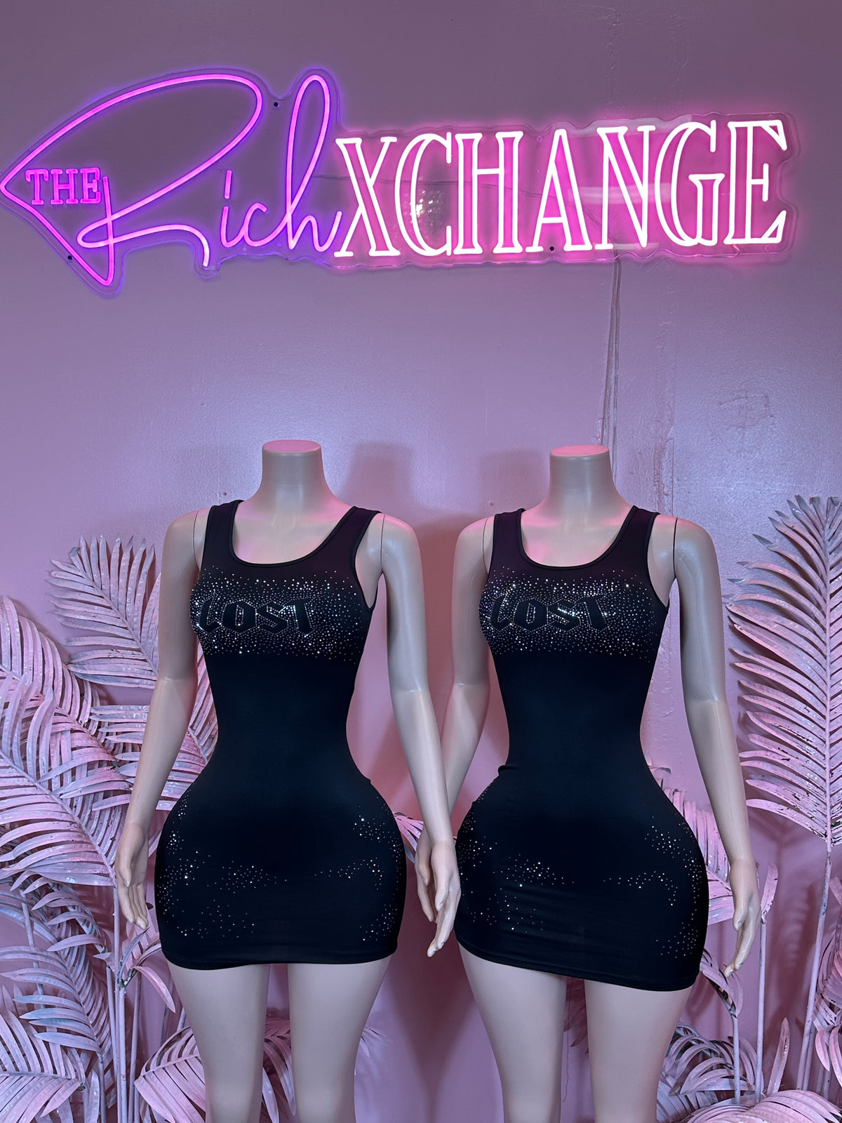 Rhinestone Butterfly - Dress