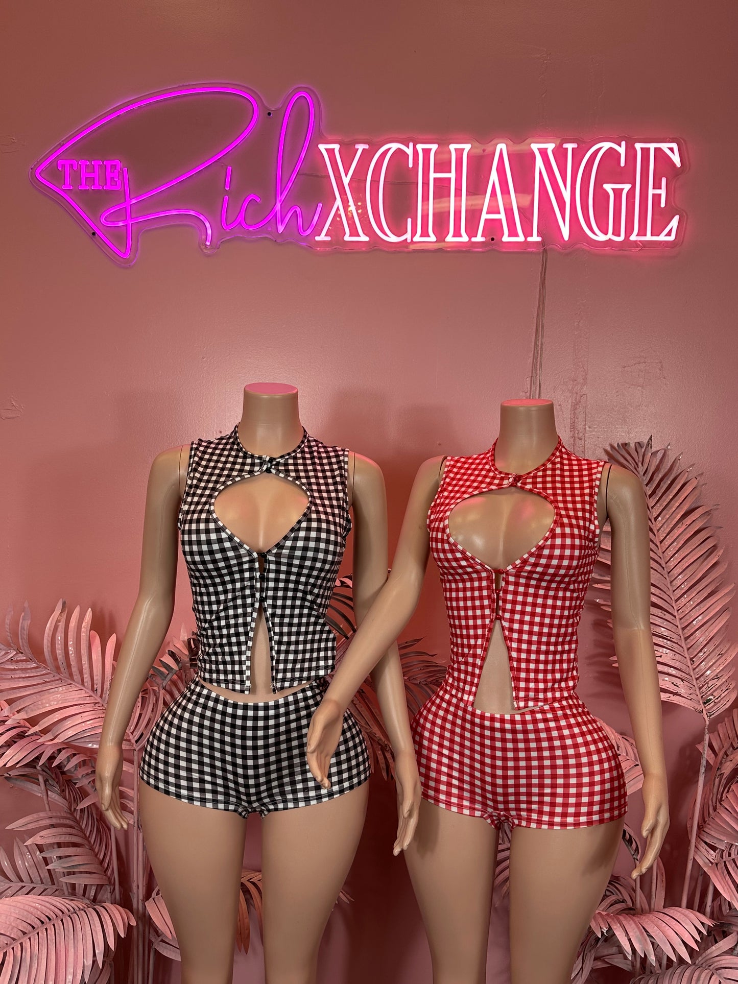 Checkmate Babe - Short Set