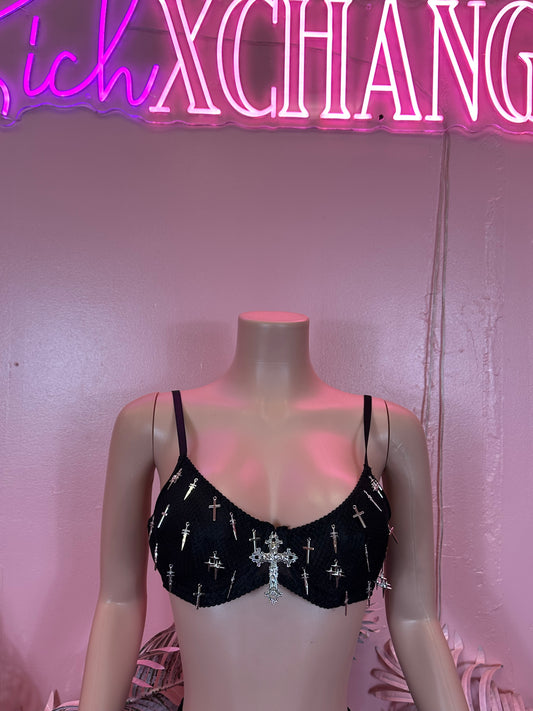 Cross Charm - Top