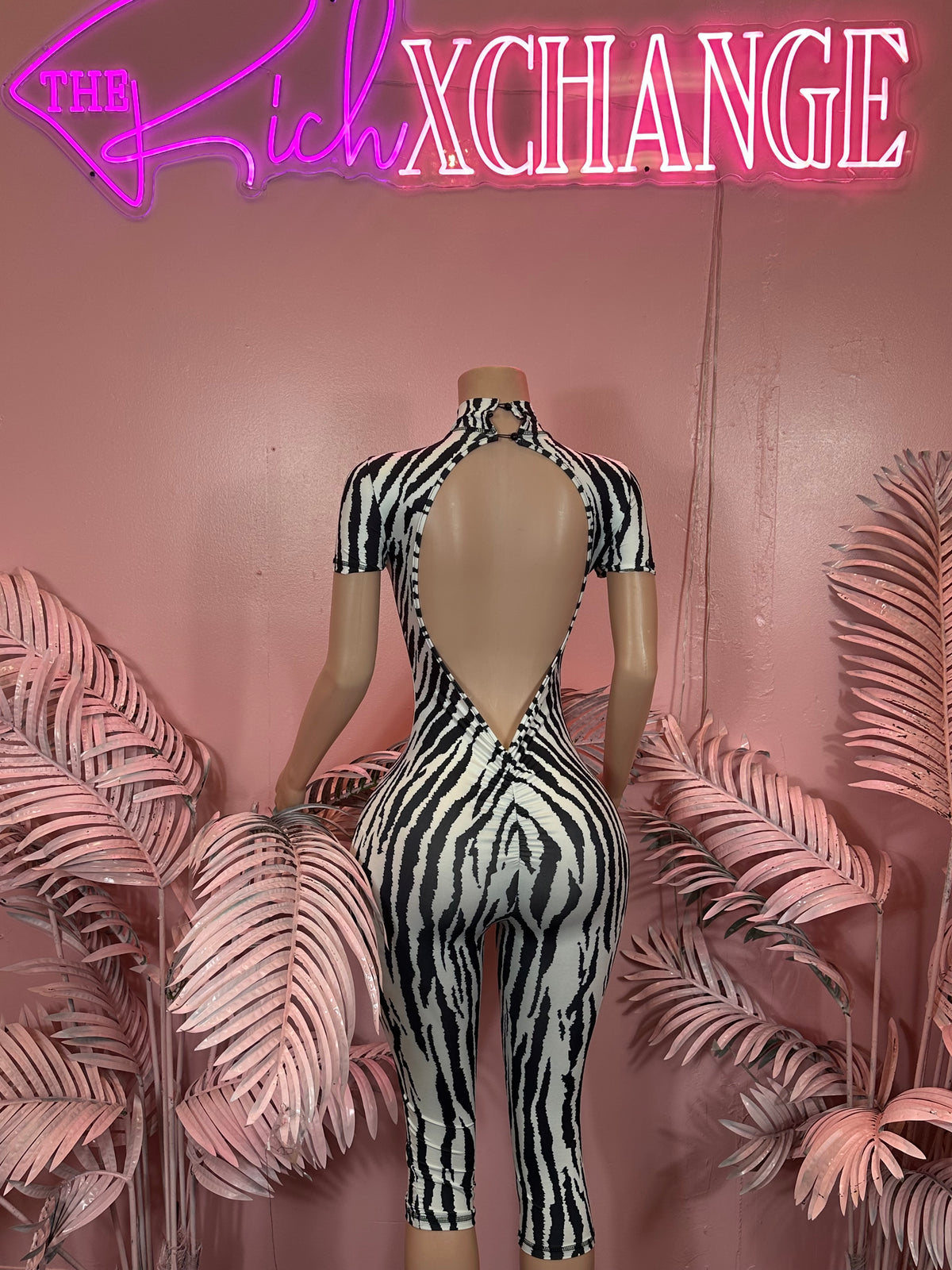 Zebra Stretch - Jumpsuit