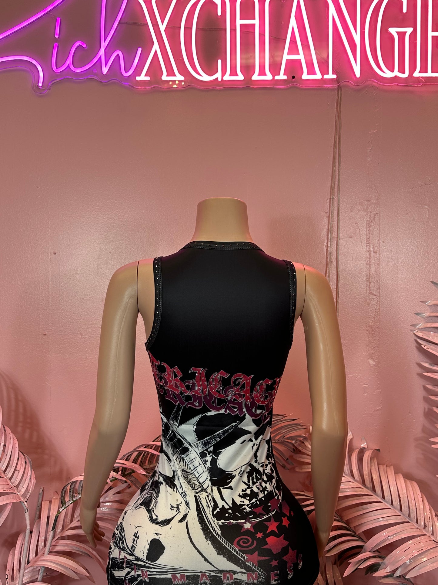 Graffiti Print - Dress