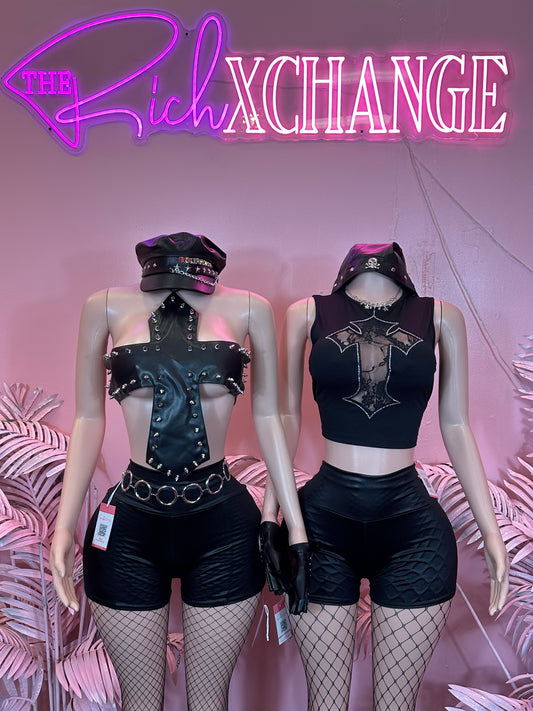 Tite - Leather Shorts