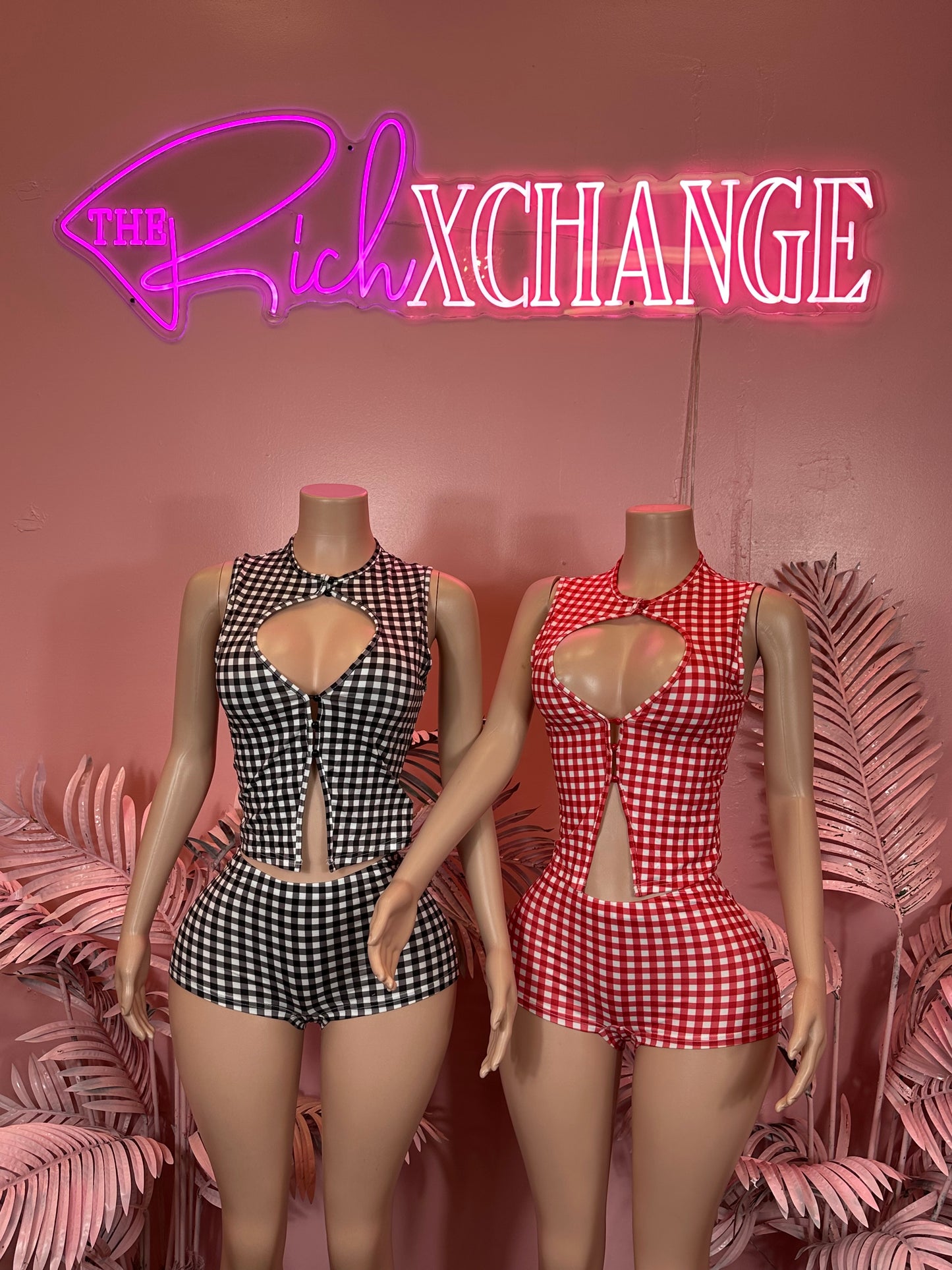Checkmate Babe - Short Set