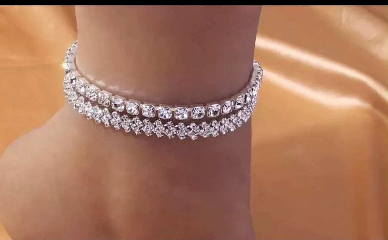 Diamond Drip - Anklet
